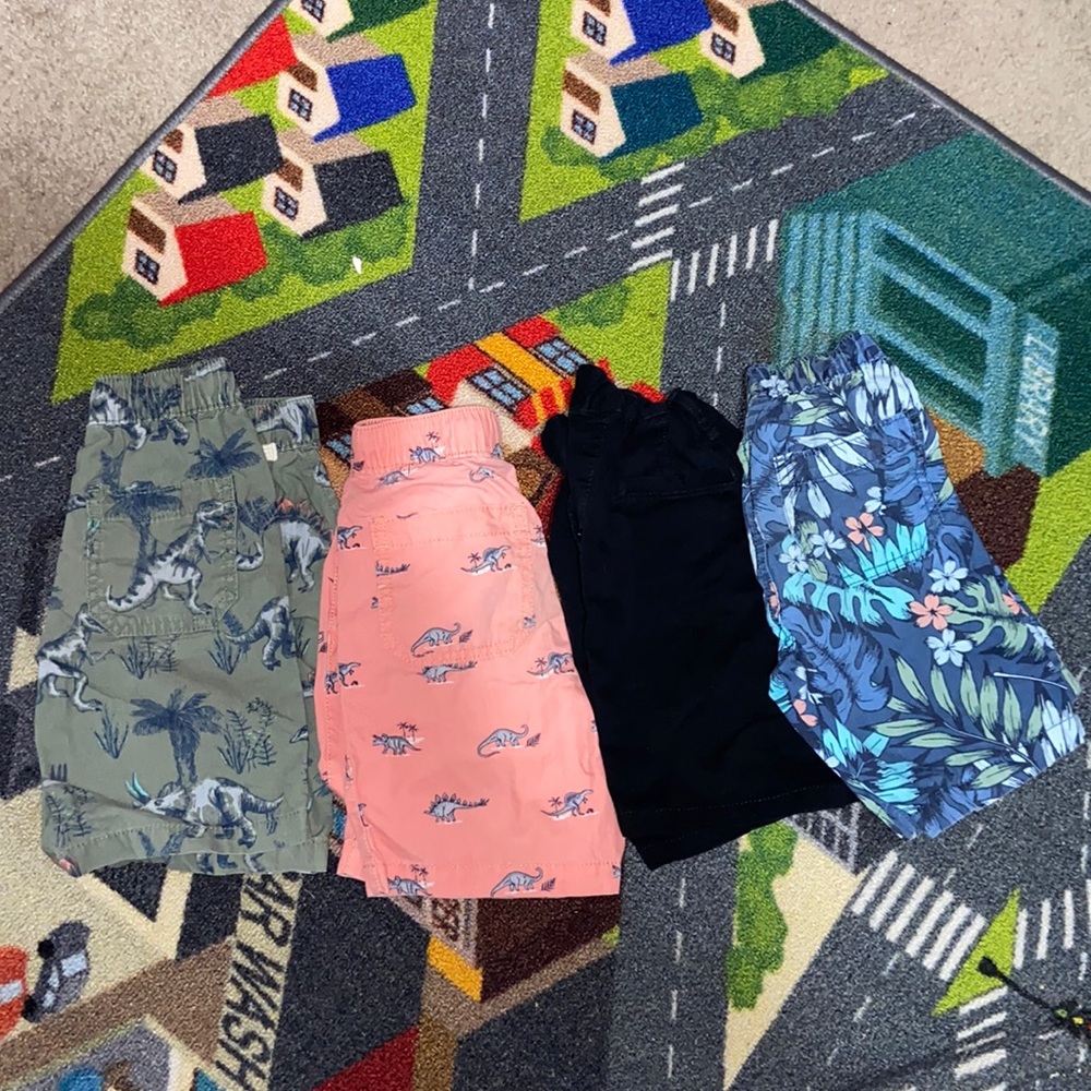 4 pairs of shorts